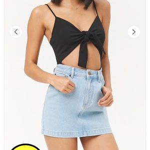 Jean skirt!
